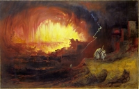 Džon Martin - Uništenje Sodome i Gomore