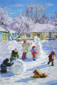 Sneško Belić - deo dečje zimske idile