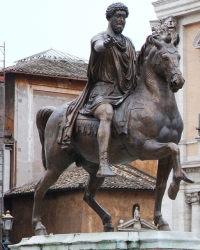 Konjanička statua Marka Aurelija - Rim