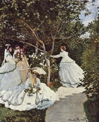 Klod Mone - Žene u vrtu