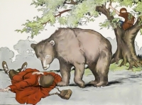 Putnici i medved