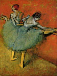 Edgar Dega - Balerine pored baletske šipke