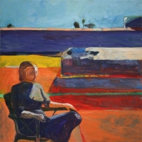 Ričard Dibenkorn - Žena na verandi