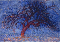Pit Mondrijan - Crveno drvo   