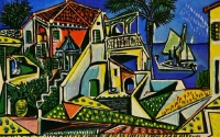 Pablo Pikaso - Mediteranski pejzaž