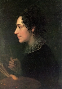 Mari Elenrider - Autoportret kao slikarke