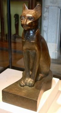 Egipatska skulptura boginje Bastet 
