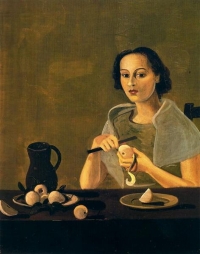 Andre Deren - Devojka seče jabuku
