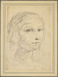 Elizabeta Sirani - Autoportret