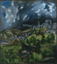 El Greko - Pogled na Toledo