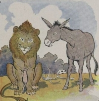 Lav i magarac 