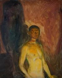 Edvard Munk - Autoportret u paklu