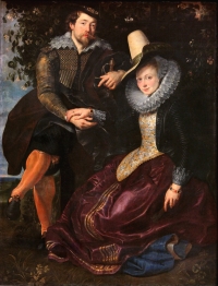 Honeysuckle Bower by Peter Paul Rubens is a loving portrait of the couple