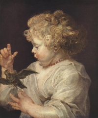 Piter Pol Rubens - Dečak sa pticom