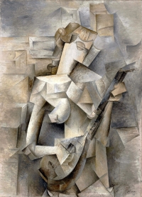 Girl with a Mandolin was one of Pablo Picasso's early Analytic Cubist paintings
